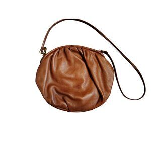 Hobo International Camel Brown Purse, Crossbody Bag, Super Soft, Zip Close READ